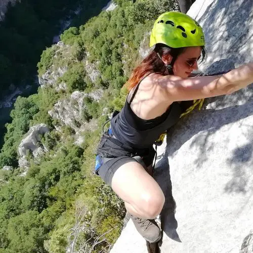 Escalade au Trou du renard
