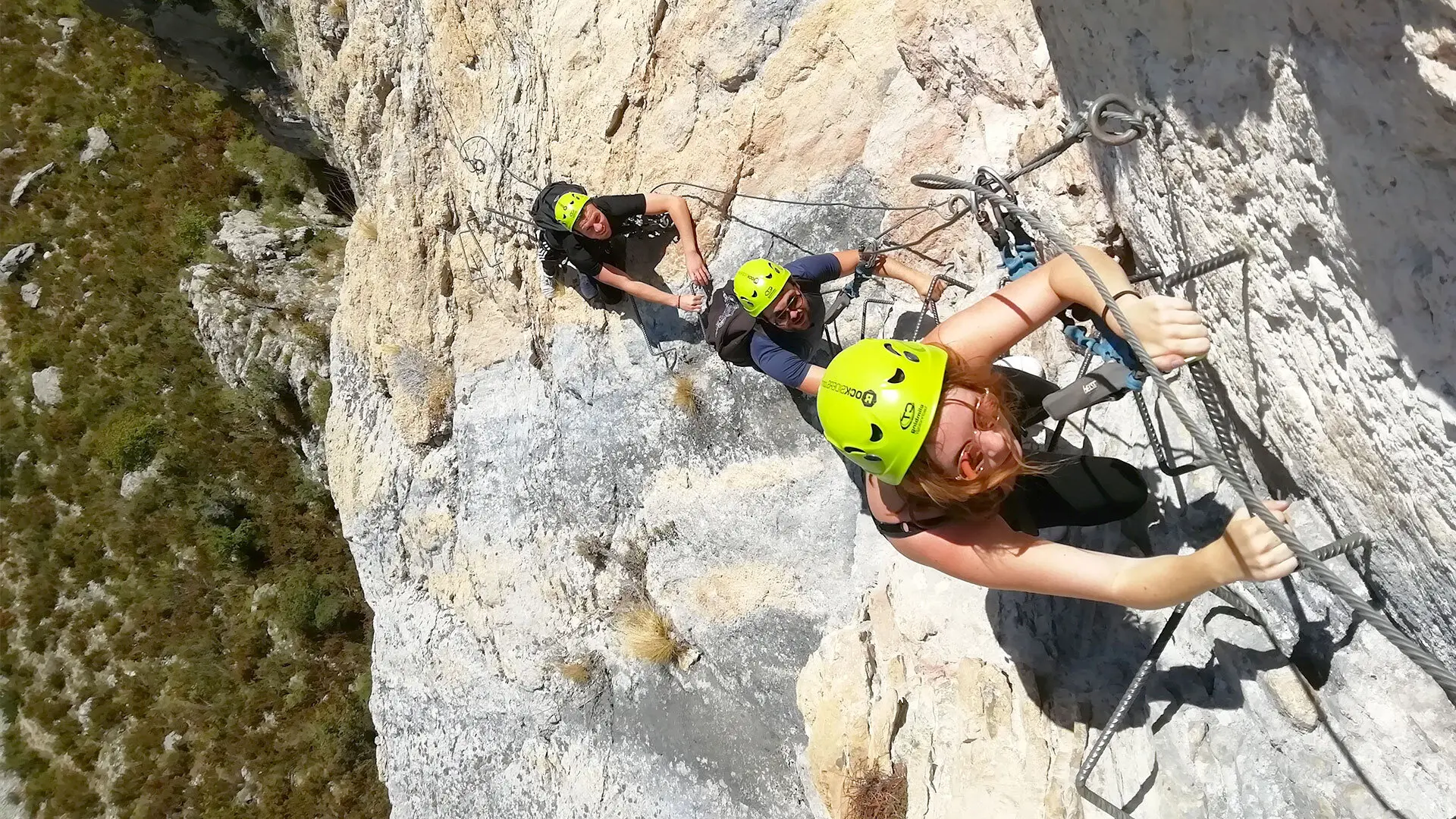 Via ferrata Grande Fistoire avec Rockksiders
