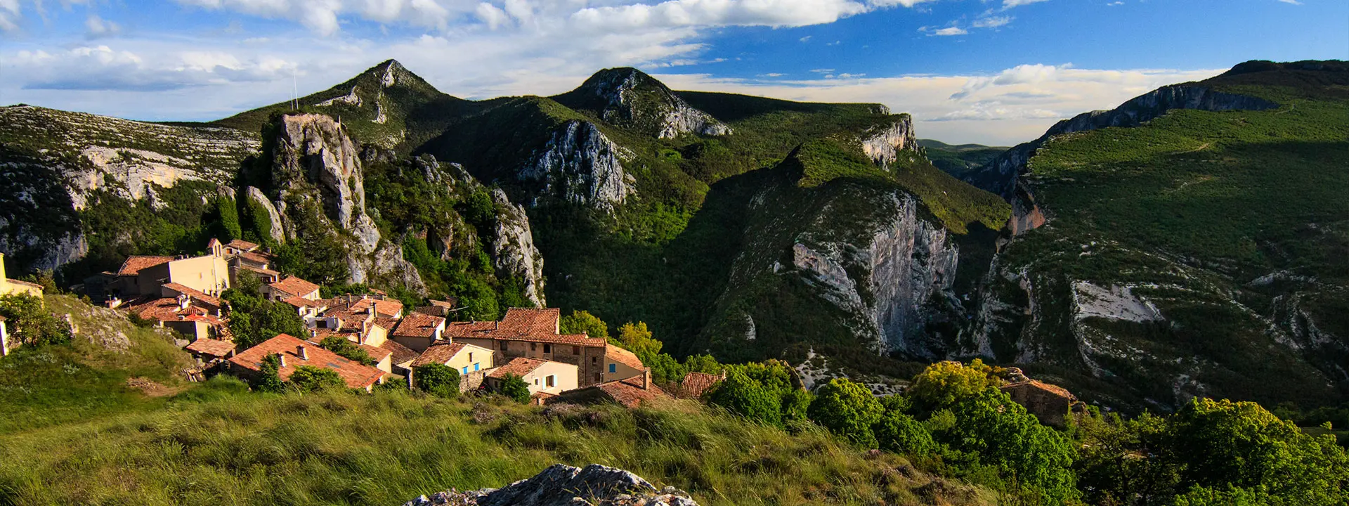 Rougon et le Couloir Samson dans le Verdon avec ROCKSIDERS | © Verdon-Pictures