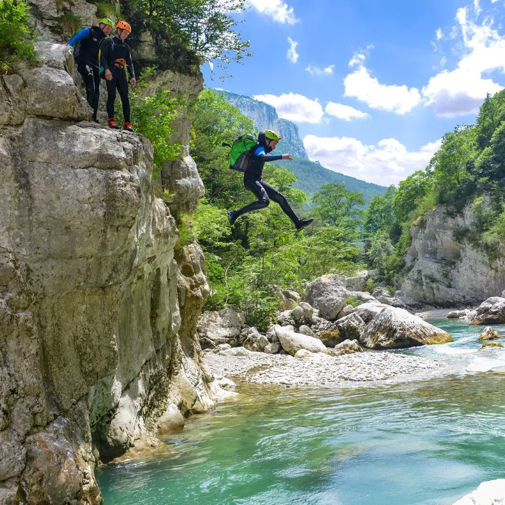 Canyoning dans les gorges du Verdon avec Rocksiders