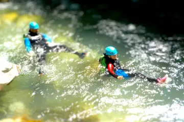 Initiation au canyoning sur le Verdon avec ROCKSIDERS