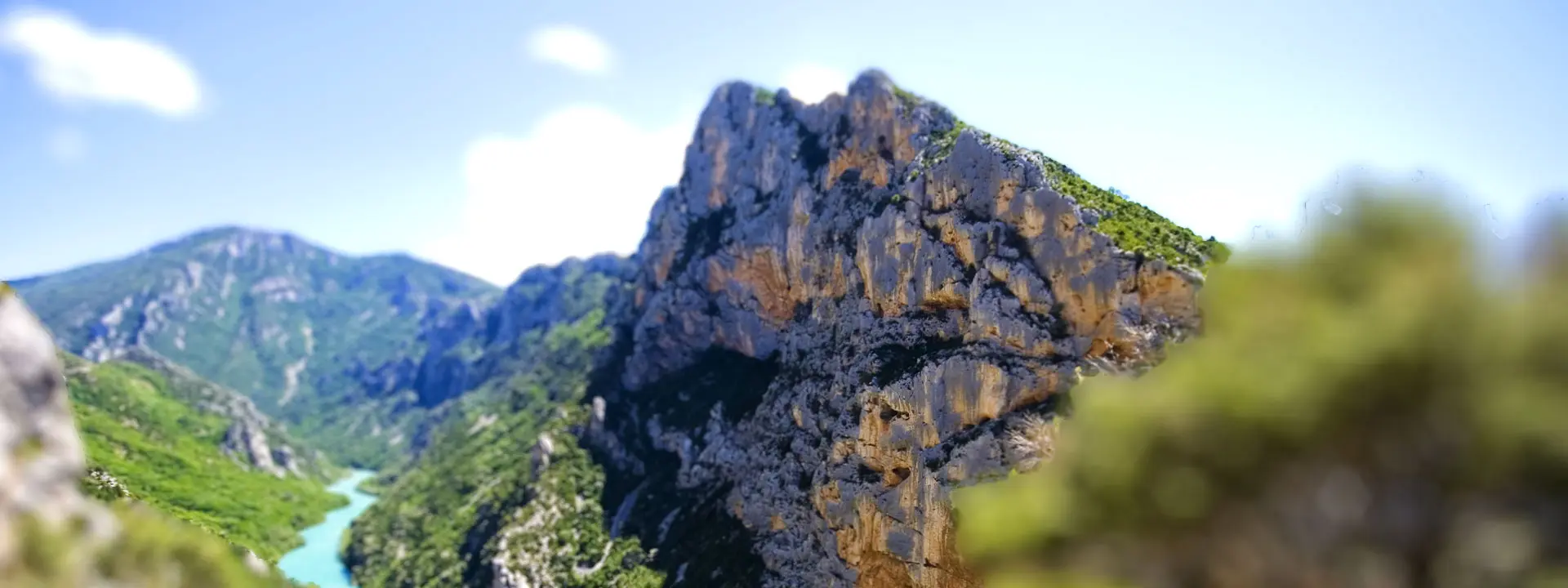 Plan du site de ROCKSIDERS dans les gorges du Verdon
