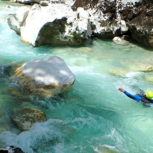 Canyoning aquatique de l'Estellié à l'Imbut dans les gorges du Verdon avec ROCKSIDERS