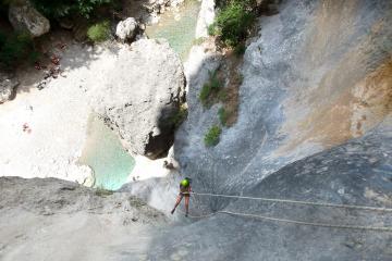 Canyoning dans la Ferné - Gorges du Verdon