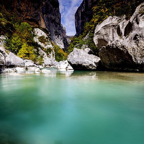 canyoning : élément eau