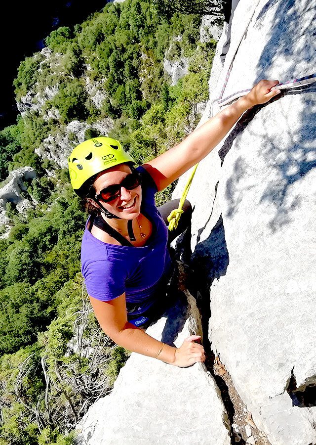 Escalade dans le Verdon avec ROCKSIDERS