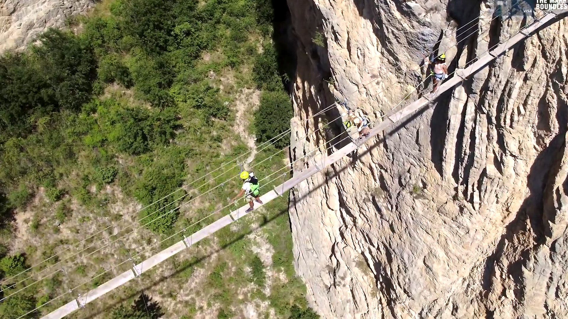 Via ferrata Grande Fistoire avec Insider ROCKSIDERS
