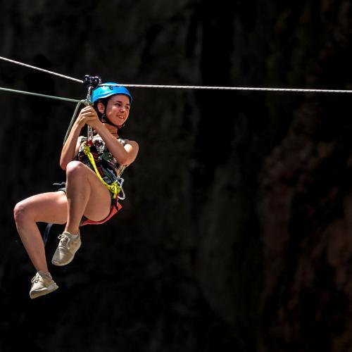 Canyoning aventure du Couloir Samson dans les gorges du Verdon avec ROCKSIDERS