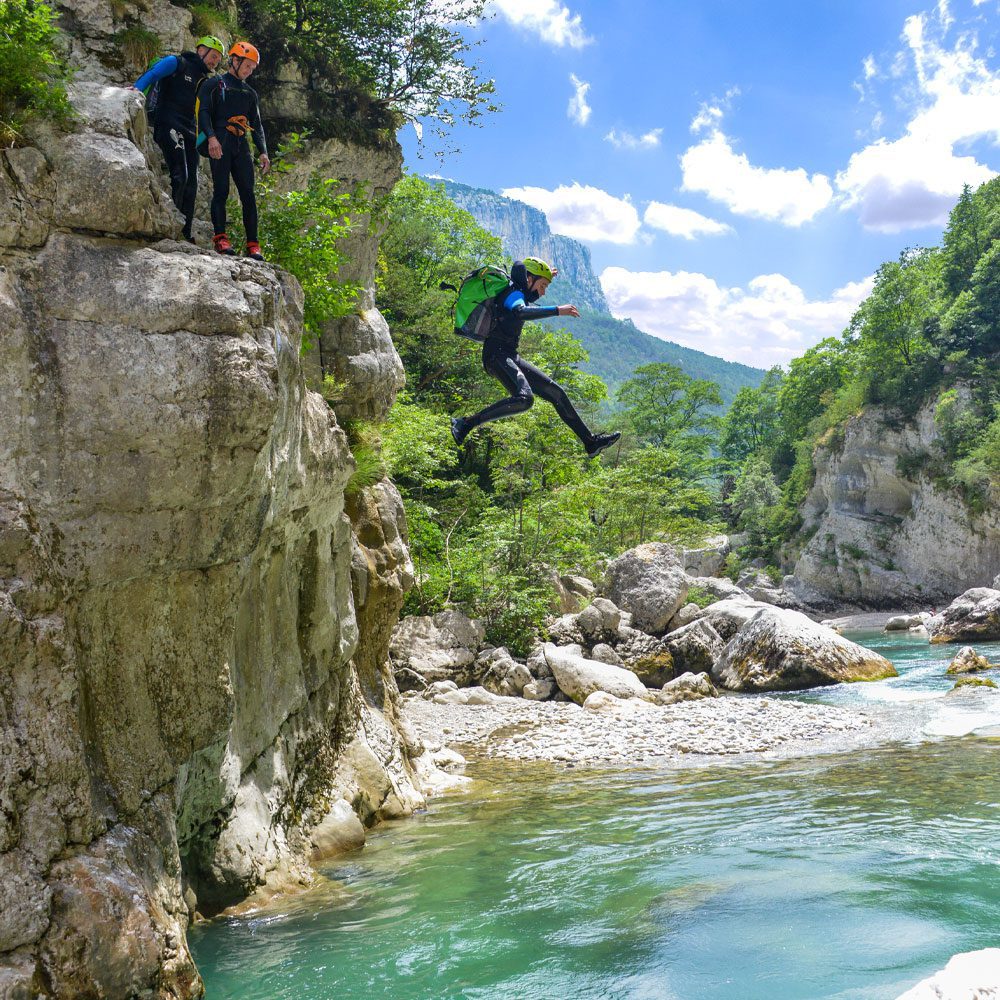 Canyoning dans les gorges du Verdon avec Rocksiders