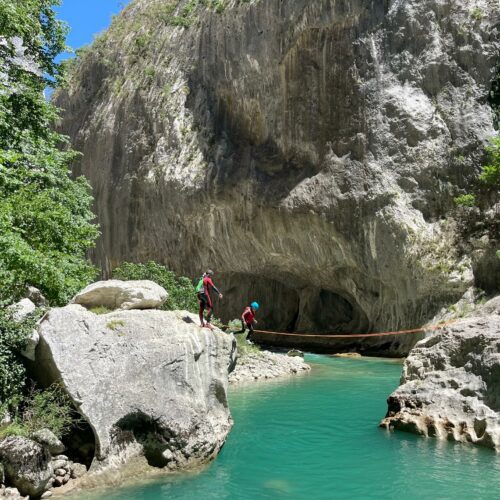 Partenaire escalade canyoning spéléo dans les Hautes Alpes | ROCKSIDERS