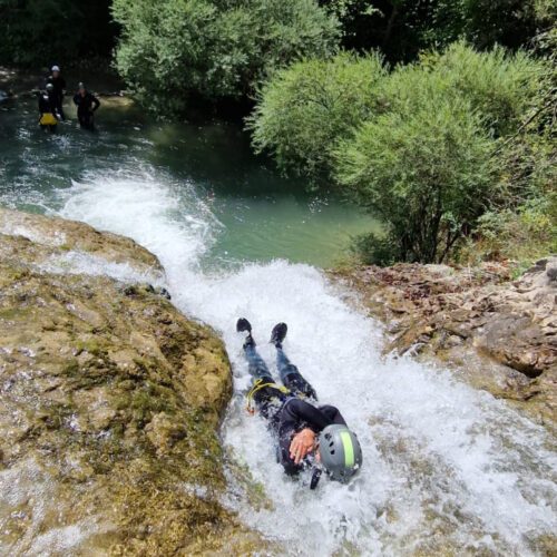 Canyon dans le Verdon au Baou Baudan | ROCKSIDERS